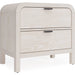 Modus Furniture Drake Two Drawer USB Charging Nightstand in Sugar 655450401602 NKNF81 Image 1
