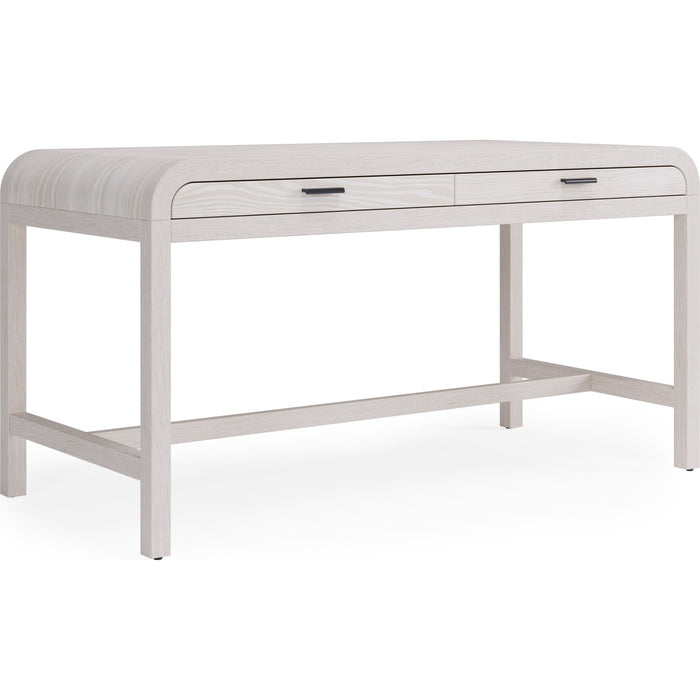 Modus Furniture Drake Two Drawer Writing Desk in Sugar 655450455483 NKNF11 Image 2