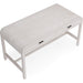 Modus Furniture Drake Two Drawer Writing Desk in Sugar 655450455483 NKNF11 Image 3