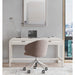 Modus Furniture Drake Two Drawer Writing Desk in Sugar 655450455483 NKNF11 Image 4