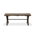 Modus Dubois Reclaimed Wood and Metal Dining Bench in Rodeo Brown and BlackImage 3