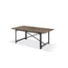 Modus Dubois Reclaimed Wood and Metal Dining Table in Rodeo Brown and BlackImage 4