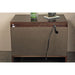 Modus Element Charging Station Nightstand in Chocolate Brown Image 4