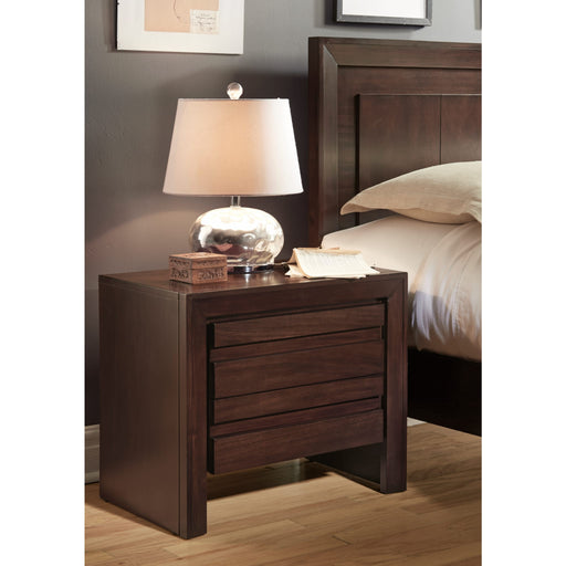 Modus Furniture Element Nightstand in Chocolate Brown 655450067358 4G2281 Main Image