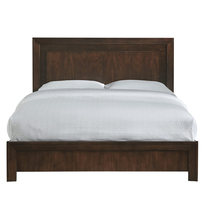 Modus Element Wood Platform Bed in Chocolate BrownImage 3