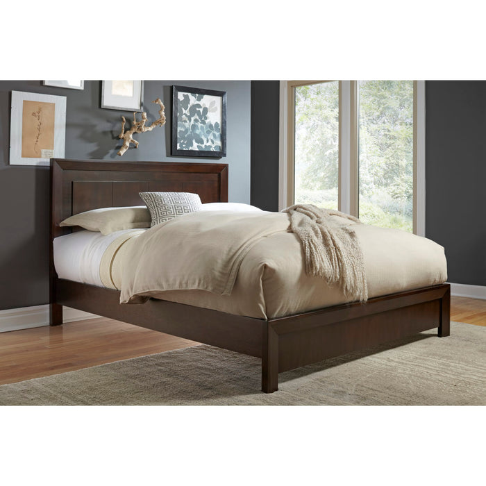 Modus Element Wood Platform Bed in Chocolate BrownMain Image