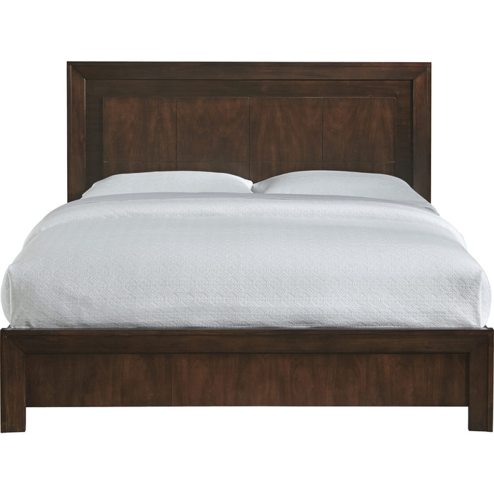 Modus Furniture Element Wood Platform Bed in Chocolate Brown  4G22F  Image 3