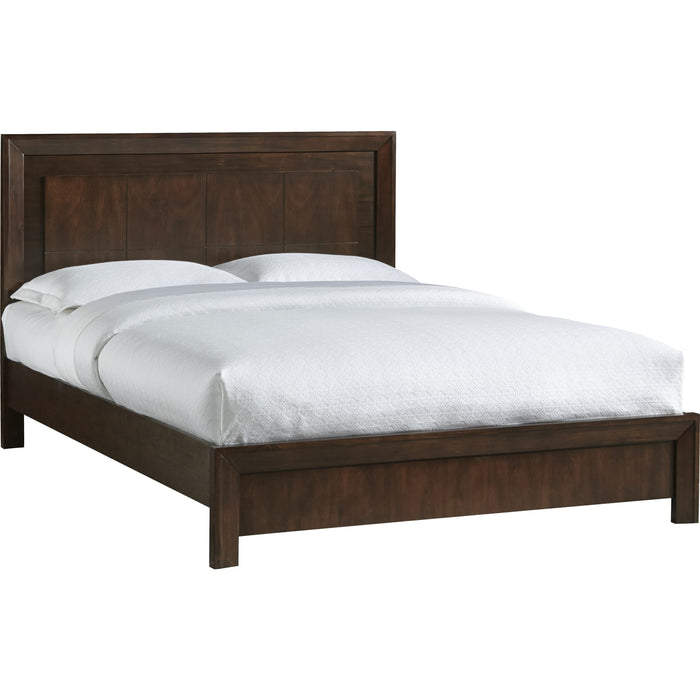 Modus Furniture Element Wood Platform Bed in Chocolate Brown  4G22F  Image 4
