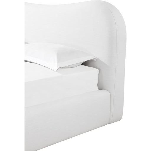 Modus Furniture Elena Upholstered Bed in Vanilla Linen  THXDH  Image 5
