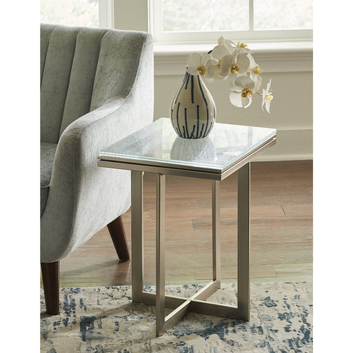 Modus Eliza End Table in Ultra WhiteMain Image