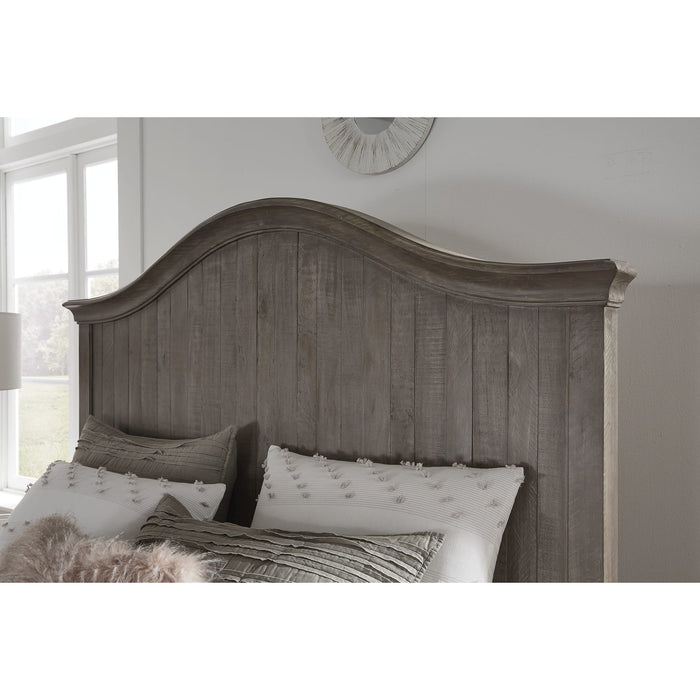 Modus Ella Solid Wood Crown Bed in Camel Image 3