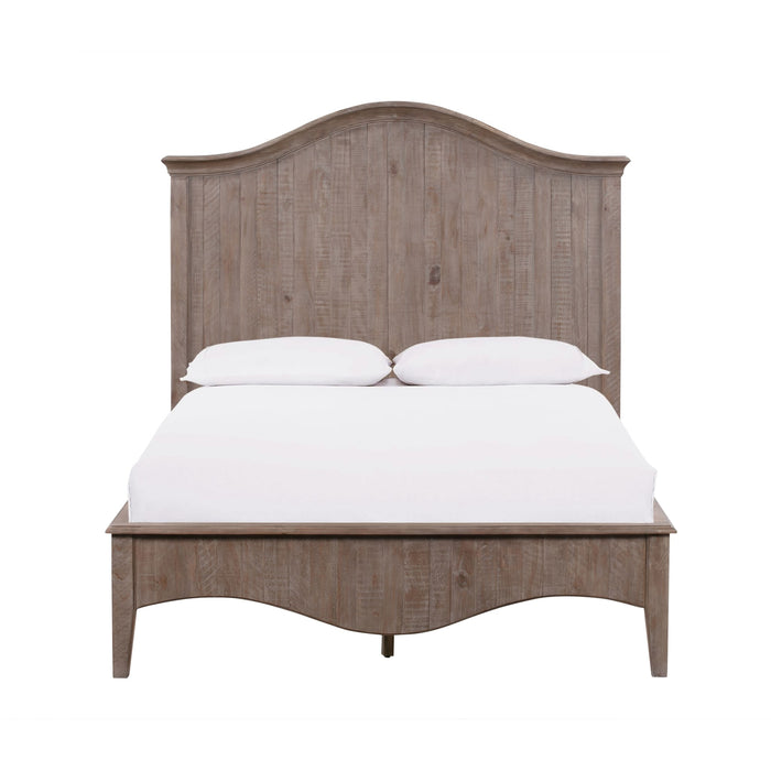 Modus Ella Solid Wood Crown Bed in CamelImage 5