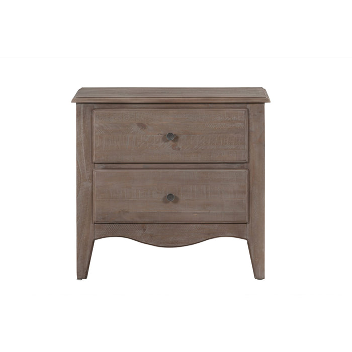 Modus Ella Two-Drawer Nightstand in Camel Image 2