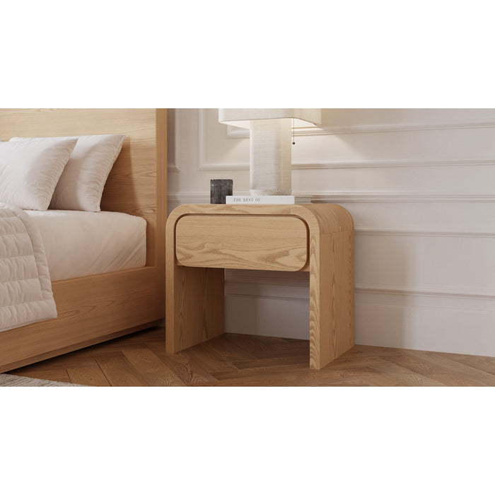 Modus Furniture Elora 1 Drw Nightstand  Timber 655450491009 PRZY81 Image 1