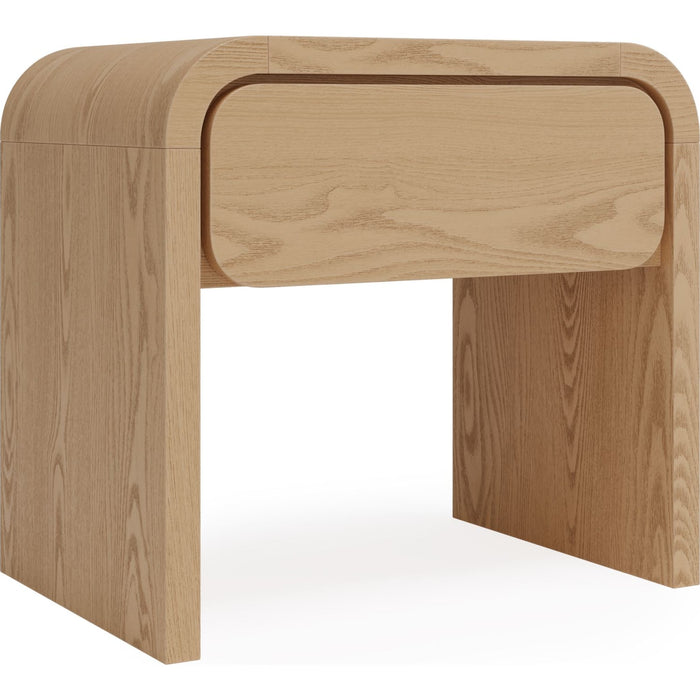 Modus Furniture Elora 1 Drw Nightstand  Timber 655450491009 PRZY81 Image 1