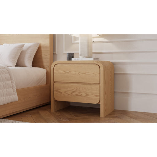 Modus Furniture Elora 2 Drw Nightstand  Timber 655450491016 PRZY81B Image 6