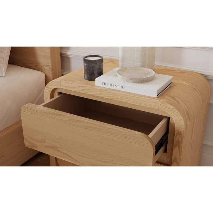 Modus Furniture Elora 2 Drw Nightstand  Timber 655450491016 PRZY81B Image 7