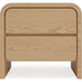 Modus Furniture Elora 2 Drw Nightstand  Timber 655450491016 PRZY81B Main Image