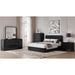 Modus Furniture Elora Ash Wood Platform Bed in Jet  PRKSK  Image 4