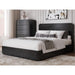 Modus Furniture Elora Ash Wood Platform Bed in Jet  PRKSK  Main Image