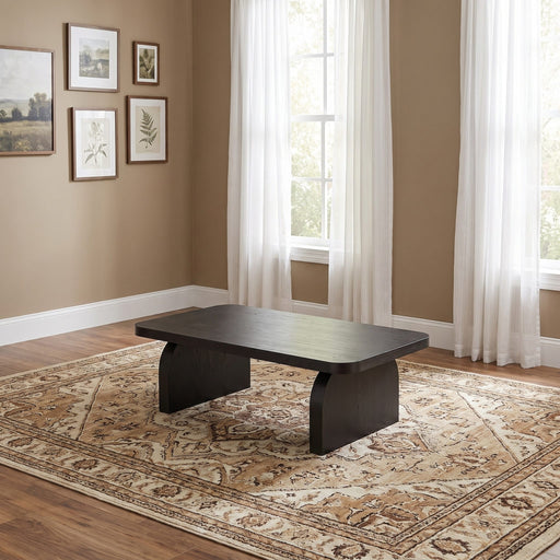 Modus Furniture Elora Bench Jet 655450541759 PRKS65 Main Image