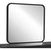 Modus Furniture Elora Beveled Glass Mirror in Jet Black Ash 655450415715 PRKS83 Image 1