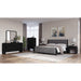Modus Furniture Elora Beveled Glass Mirror in Jet Black Ash 655450415715 PRKS83 Image 4