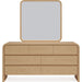 Modus Furniture Elora Dresser  Timber 655450490989 PRZY82 Image 1