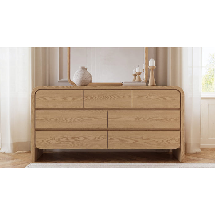 Modus Furniture Elora Dresser  Timber 655450490989 PRZY82 Main Image