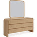 Modus Furniture Elora Drs Mirror  Timber 655450490996 PRZY83 Image 2