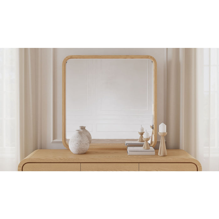 Modus Furniture Elora Drs Mirror  Timber 655450490996 PRZY83 Image 4