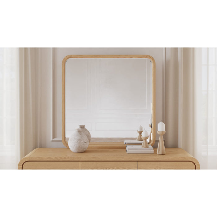 Modus Furniture Elora Drs Mirror  Timber 655450490996 PRZY83 Main Image