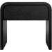 Modus Furniture Elora One Drawer Nightstand in Jet Black Ash 655450415685 PRKS81 Image 2
