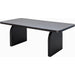 Modus Furniture Elora Rectangular Dining Table  Jet 655450509506 PRKS60 Image 1