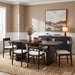 Modus Furniture Elora Rectangular Dining Table  Jet 655450509506 PRKS60 Image 5