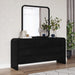Modus Furniture Elora Seven Drawer Dresser in Jet Black Ash 655450415708 PRKS82 Image 1