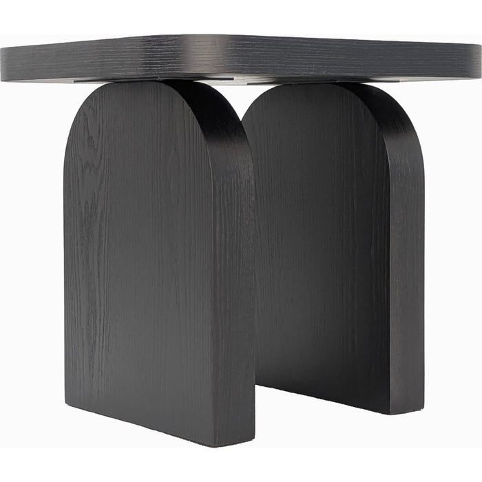 Modus Furniture Elora Square End Table  Jet 655450509438 PRKS22 Image 2