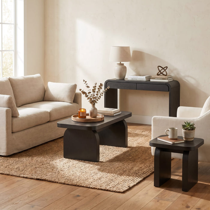 Modus Furniture Elora Square End Table  Jet 655450509438 PRKS22 Image 7