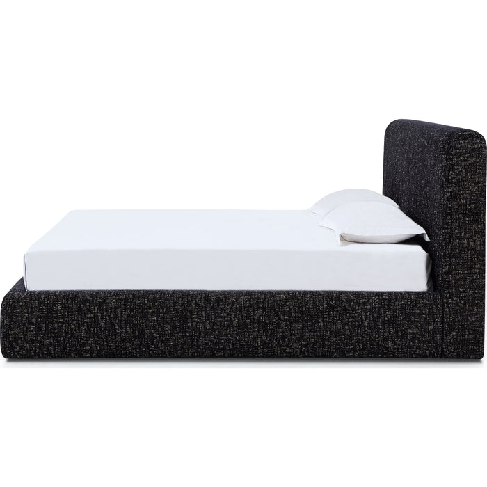 Modus Furniture Elora Upholstered Platform Bed in Moonlight Chenille  PRZNM  Image 2