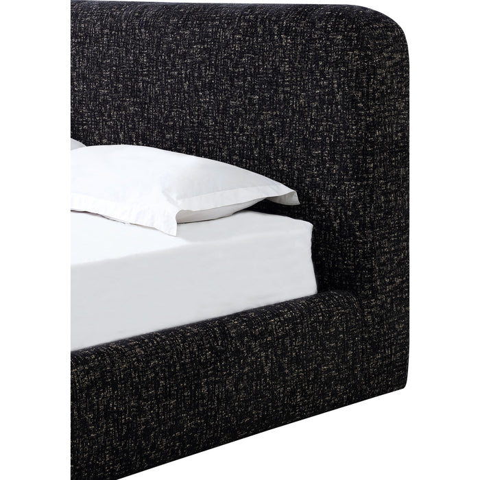 Modus Furniture Elora Upholstered Platform Bed in Moonlight Chenille  PRZNM  Image 4