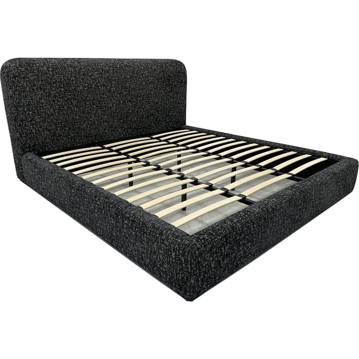 Modus Furniture Elora Upholstered Platform Bed in Moonlight Chenille  PRZNM  Image 4
