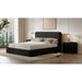 Modus Furniture Elora Upholstered Platform Bed in Moonlight Chenille  PRZNM  Main Image