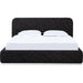 Modus Furniture Elora Upholstered Platform Bed in Moonlight Chenille  PRZNM  Main Image
