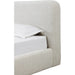 Modus Furniture Elora Upholstered Platform Bed in Whitewashed Chenille  PRZPM  Image 3