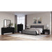 Modus Elora Wood and Velvet Upholstered Bed in Jet and CharcoalImage 5
