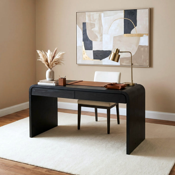 Modus Furniture Elora Writing Desk  Jet 655450509353 PRKS11 Image 5