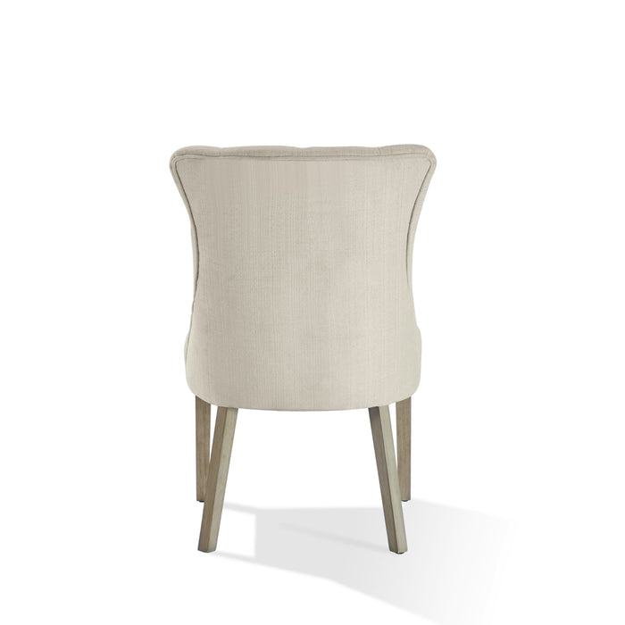 Modus Ethan Upholstered Dining Chair in Sand Dollar LinenImage 4