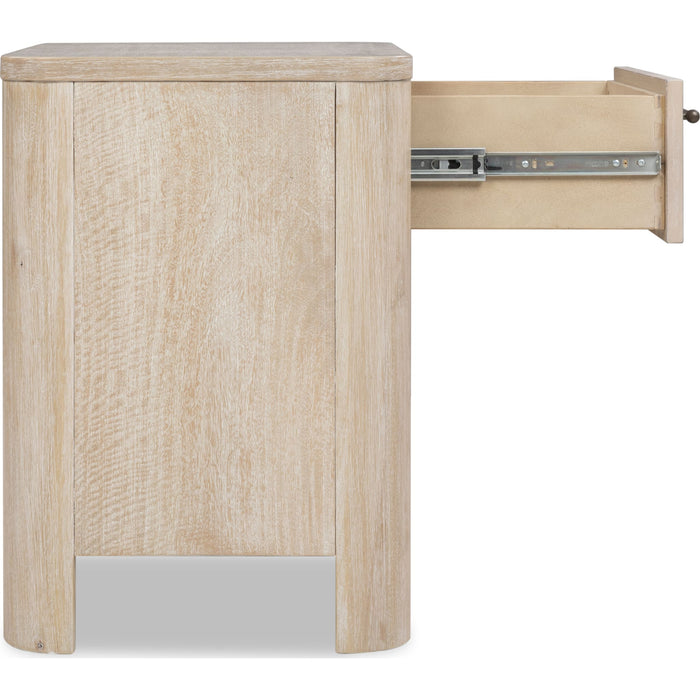 Modus Furniture Evelyn 1 Dwr NS wCM  Sltwd 655450538575 YXSQ81 Image 4