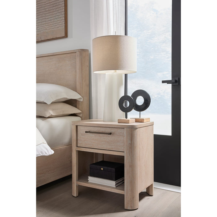 Modus Furniture Evelyn 1 Dwr NS wCM  Sltwd 655450538575 YXSQ81 Main Image