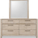 Modus Furniture Evelyn 6 Dwr Drs  Saltwood 655450538605 YXSQ82 Main Image